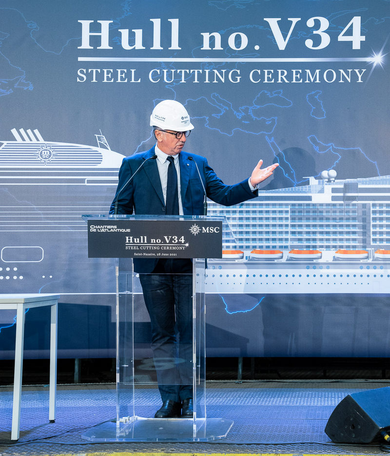 Pierfrancesco Vago - MSC Croisières - MSC Euribia