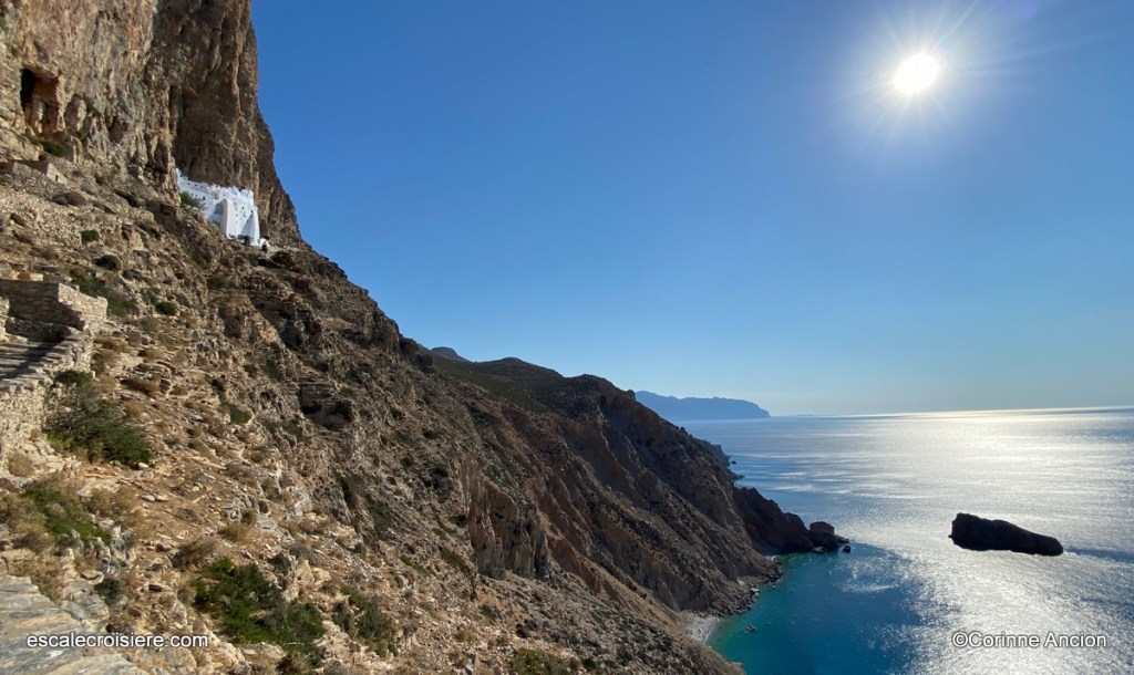 Amorgos - Monastère Hozoviotissa - Grèce
