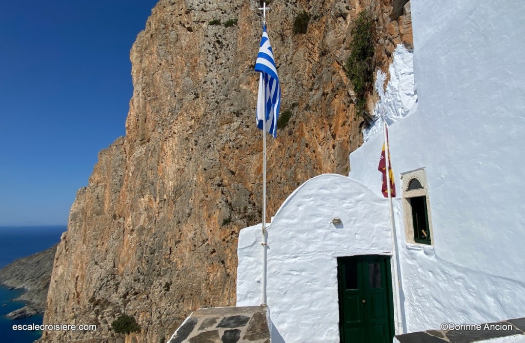 Amorgos - Monastère Hozoviotissa - Grèce