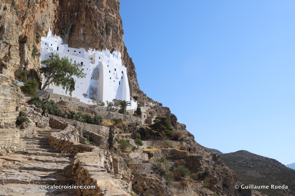 Amorgos - Monastère Hozoviotissa - Grèce