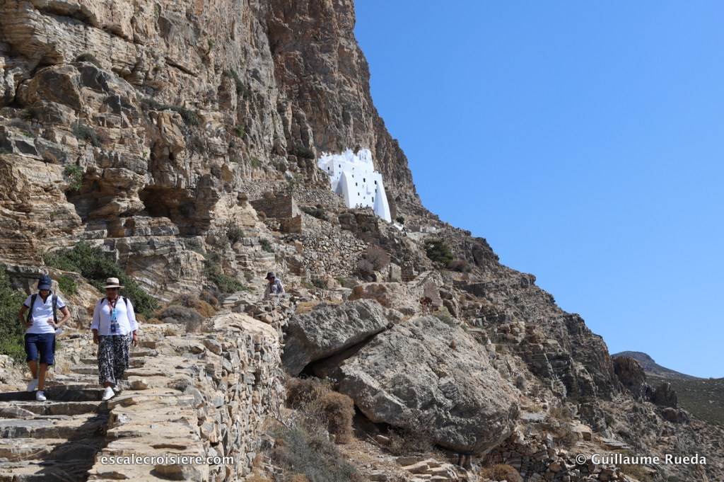 Amorgos - Monastère Hozoviotissa - Grèce