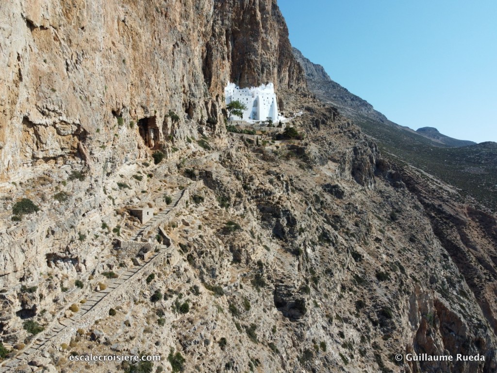 Amorgos - Monastère Hozoviotissa - Grèce