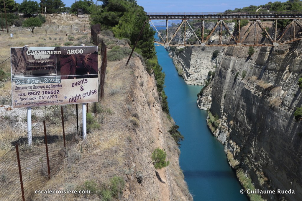 Canal de Corinthe - Grèce