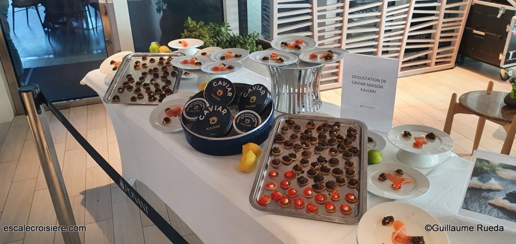 Le Bougainville - Dégustation Caviar