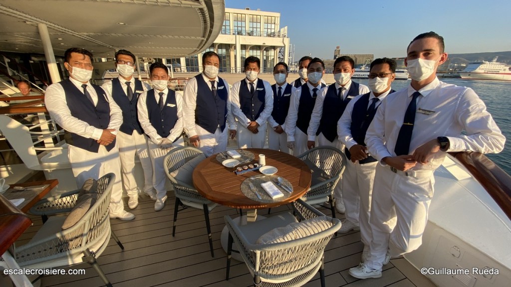 Le Bougainville - Les maîtres d'hôtel du restaurant