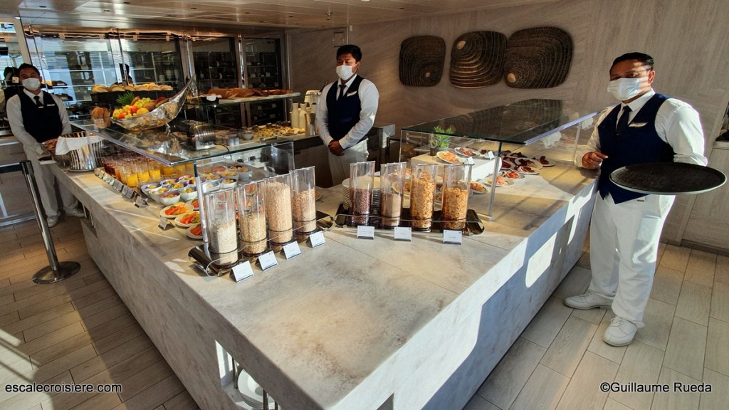 Le Bougainville - Restaurant Nautilus - Buffet petit déjeuner