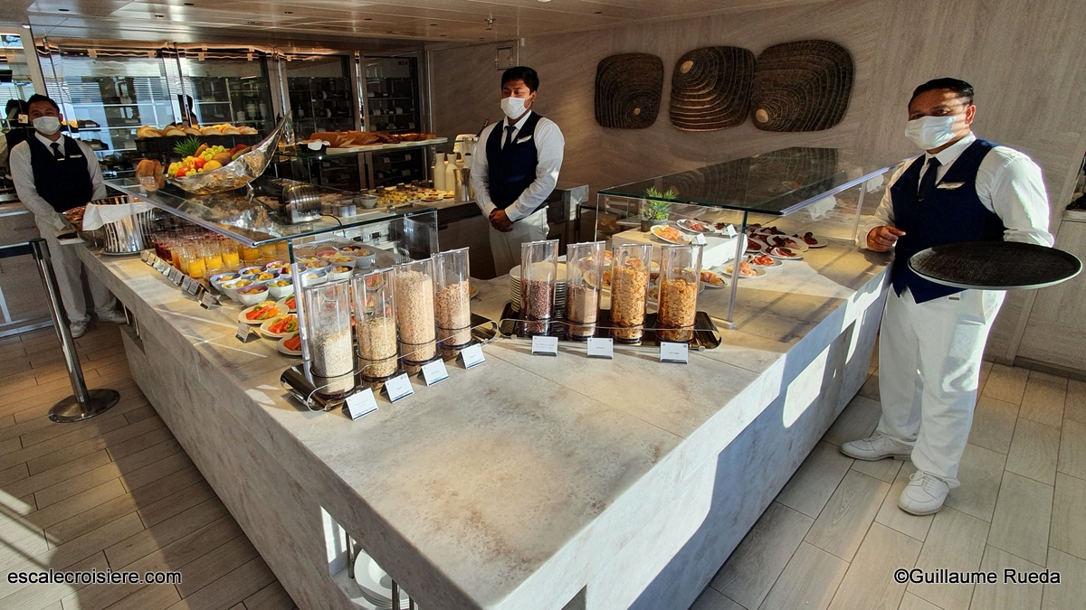 Le Bougainville - Restaurant Nautilus - Buffet petit déjeuner