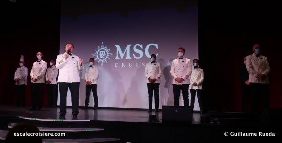 MSC Seaside - Commandant Massa équipage