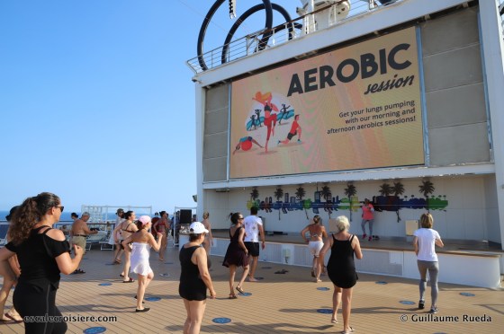 MSC Seaside - Cours de gym