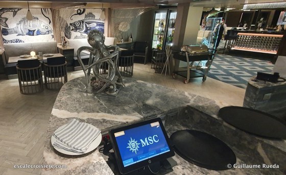 MSC Seaside - Ocean Cay restaurant