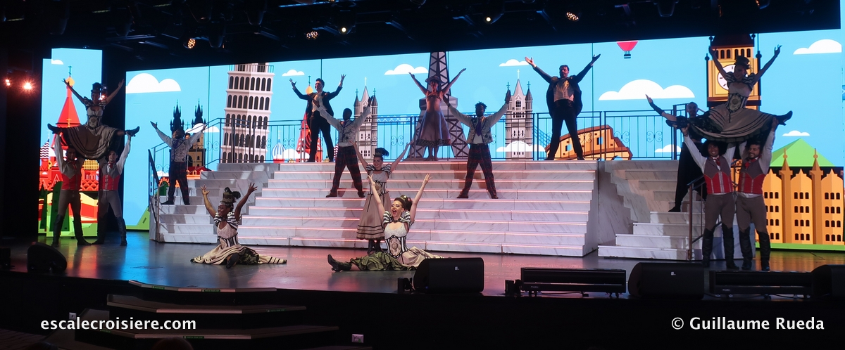 MSC Seaside - Spectacle Fly show