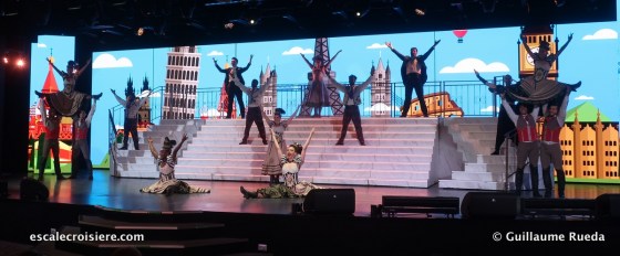 MSC Seaside - Spectacle Fly show