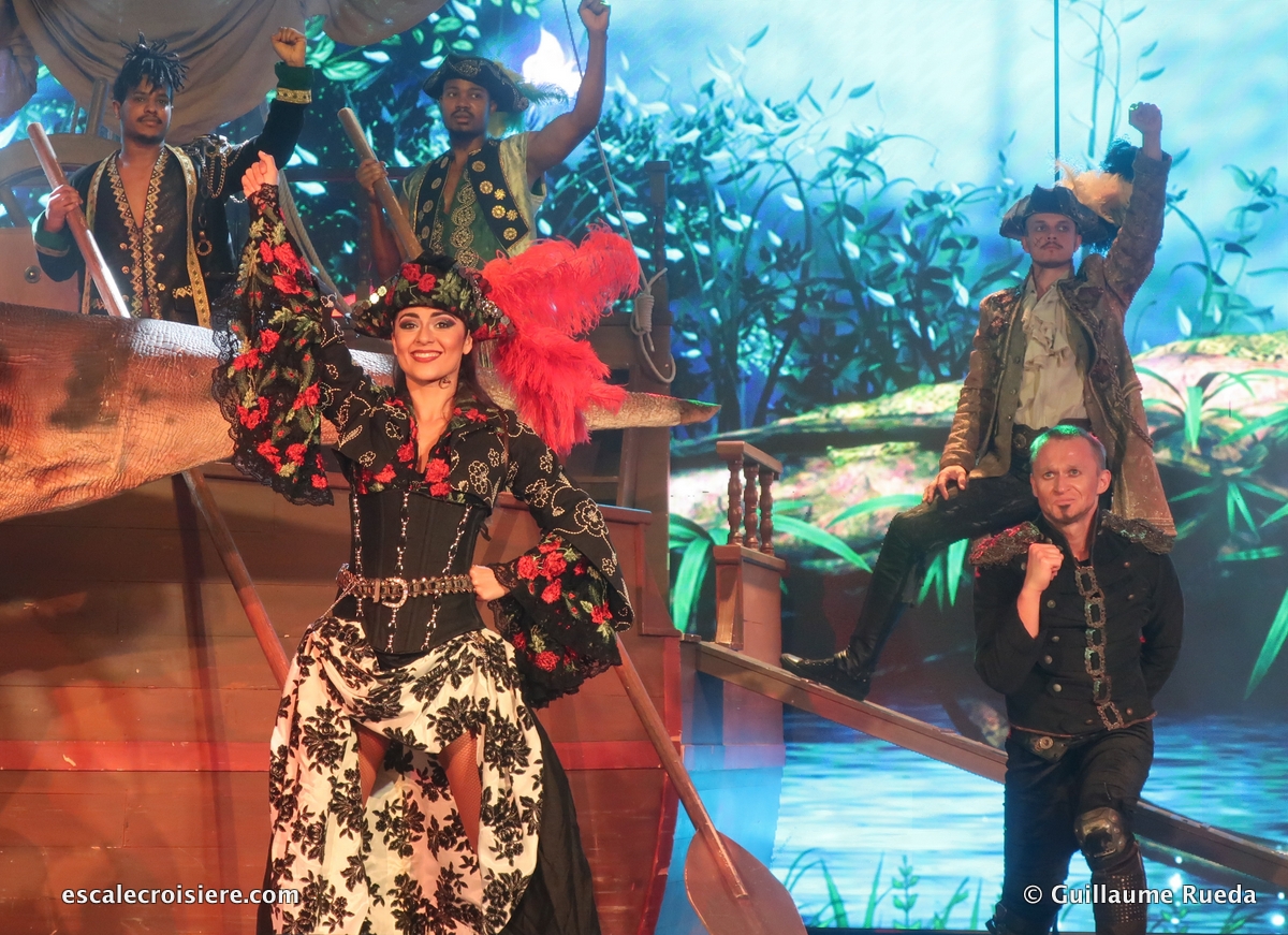 MSC Seaside - Spectacle Peter Punk show