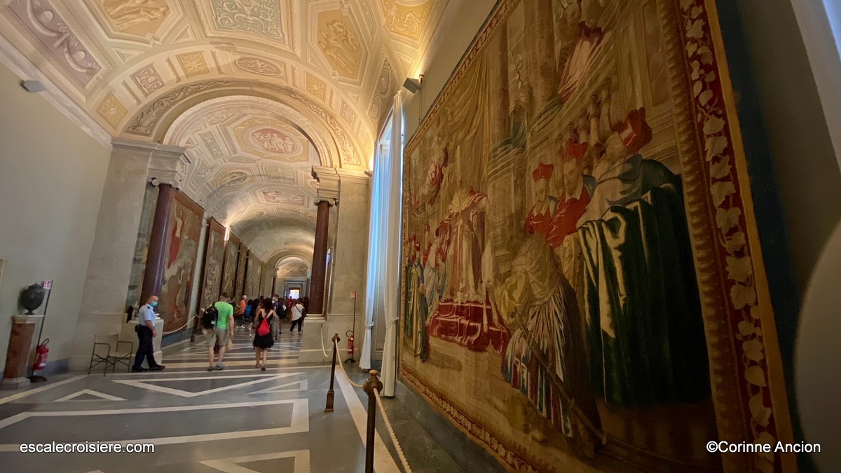 Rome - Musée du Vatican - Galerie tapisseries