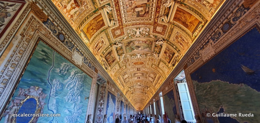 Rome - Musée du Vatican - Galerie des cartes géographiques