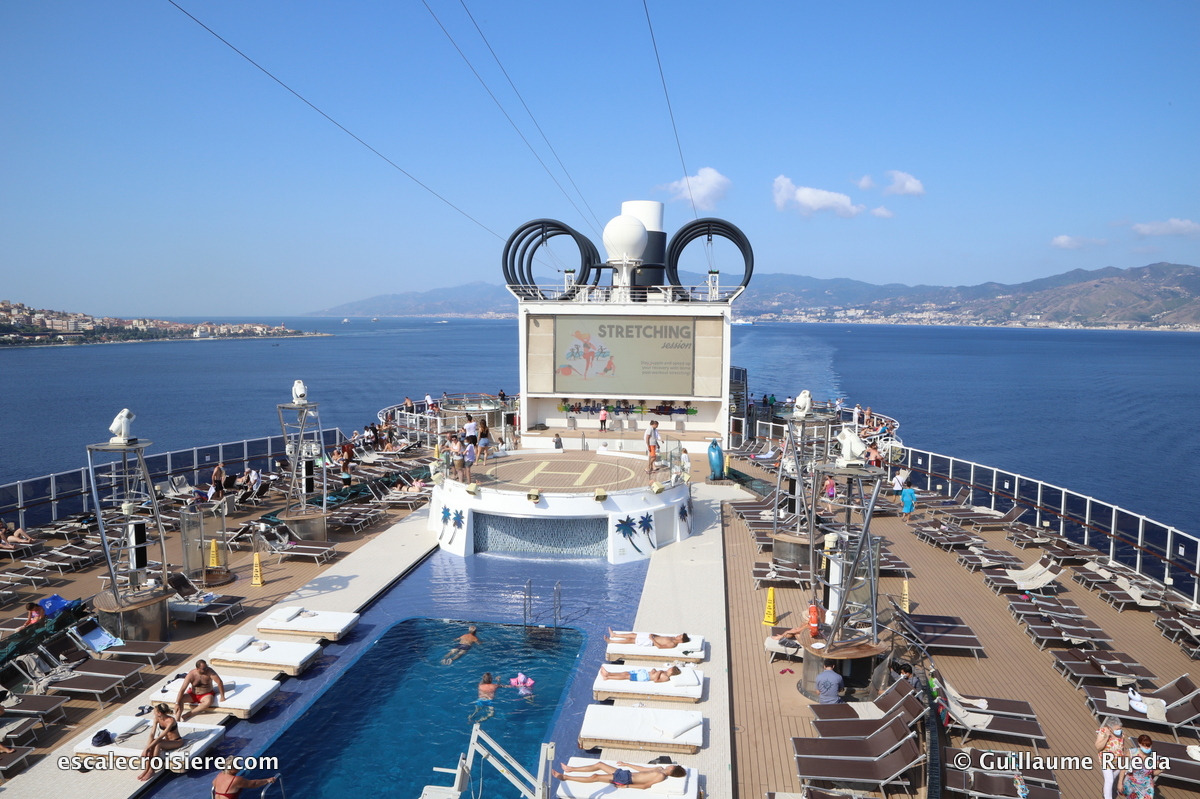 MSC Seaside - Détroit de Messine