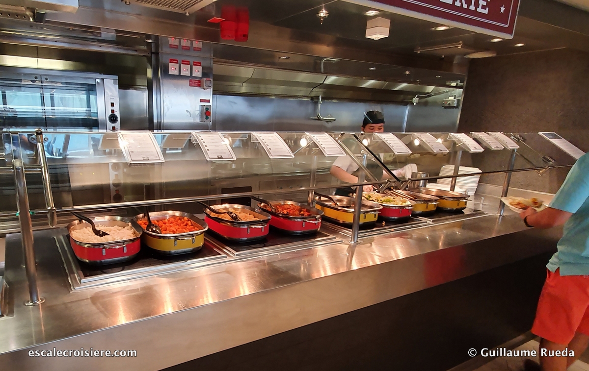 MSC Seaside - Marketplace buffet