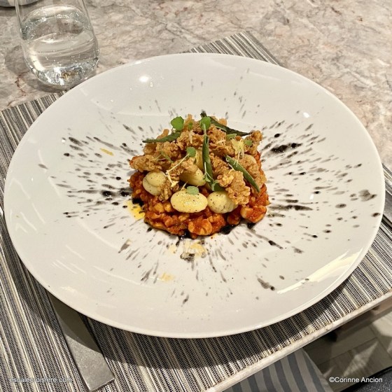 Ocean Cay restaurant - Ragout de calamar