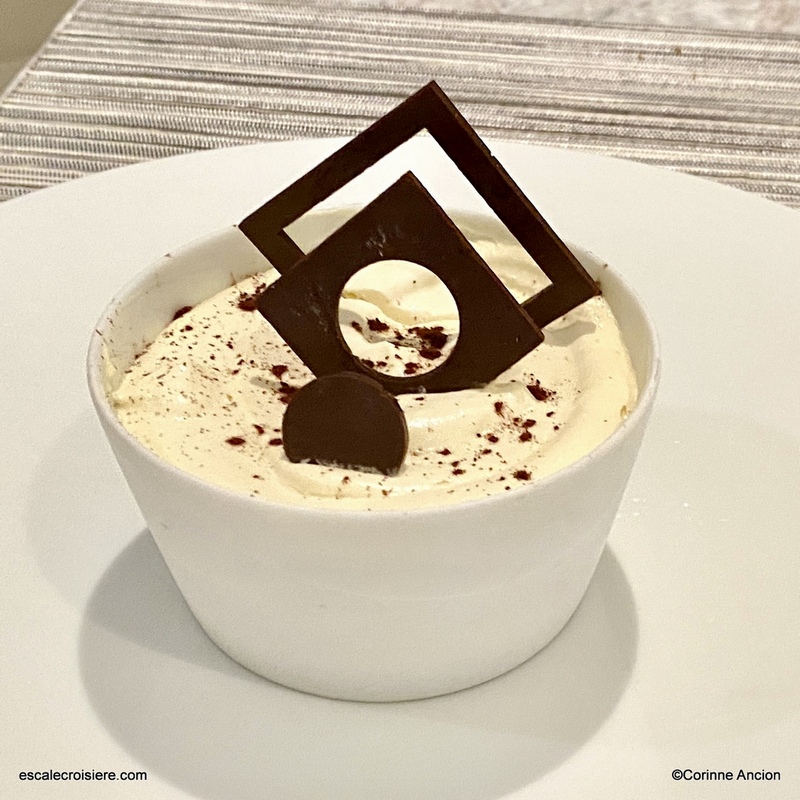 Ocean Cay restaurant - Tiramisu