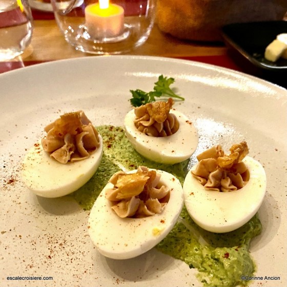 Butcher's Cut restaurant - Œufs à la diable