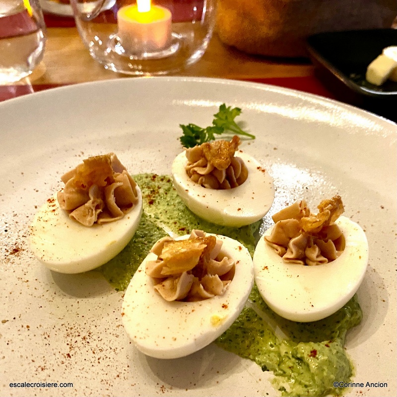 Butcher's Cut restaurant - Œufs à la diable