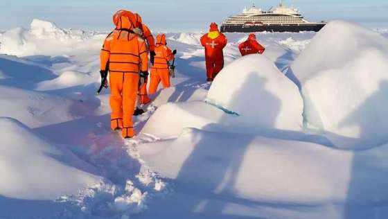 Sarex dry run - Le Commandant Charcot