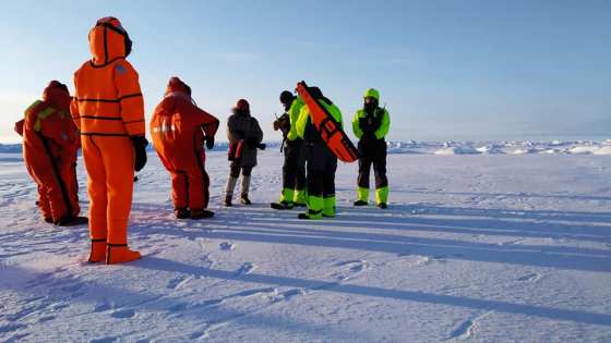 Sarex dry run - Le Commandant Charcot