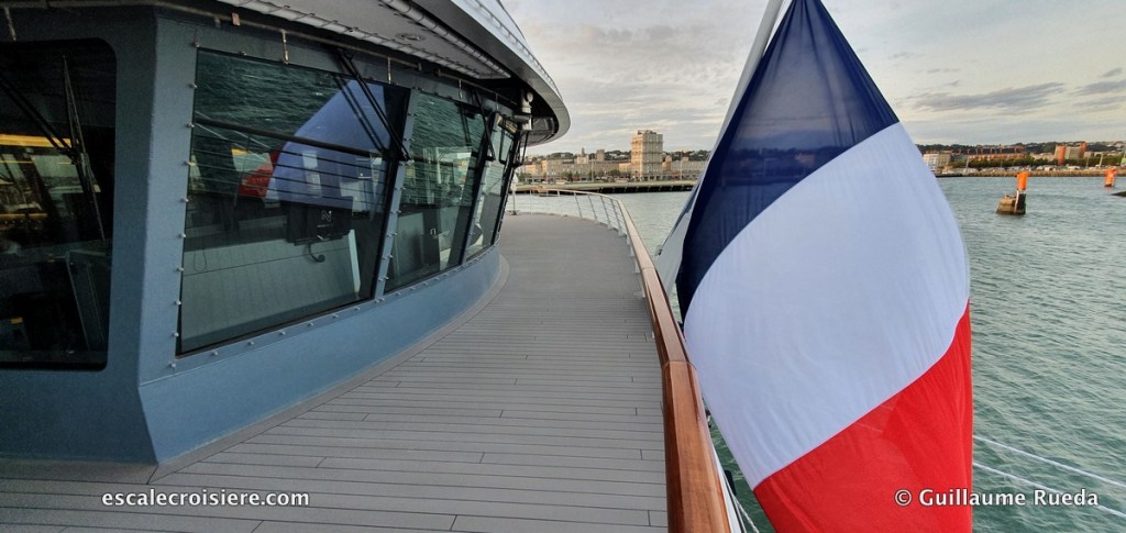 Le Commandant Charcot - Passerelle arrière