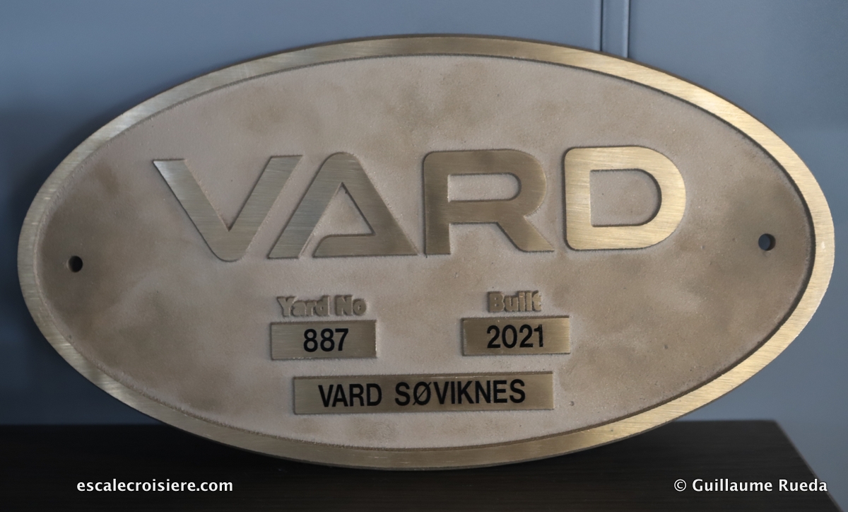 Le Commandant Charcot - Plaque de chantier