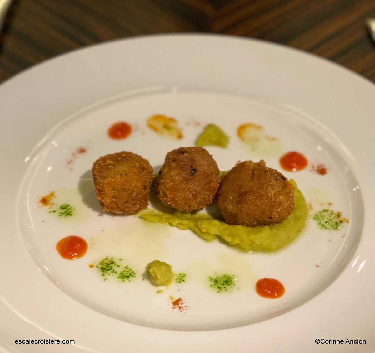 Plat restaurant Costa