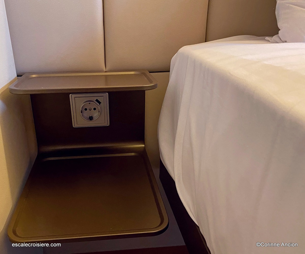 Cabine balcon prise USB - Costa Smeralda / Toscana