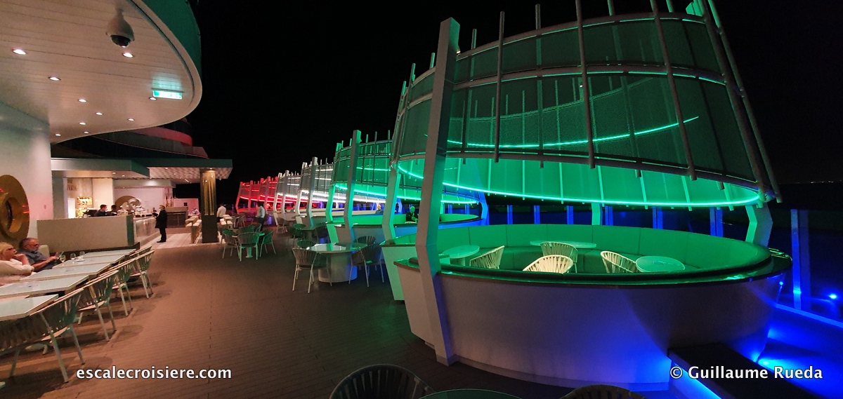 Terraza Superba - Costa Smeralda by night