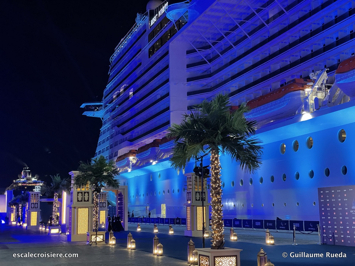 Baptême MSC Virtuosa christening