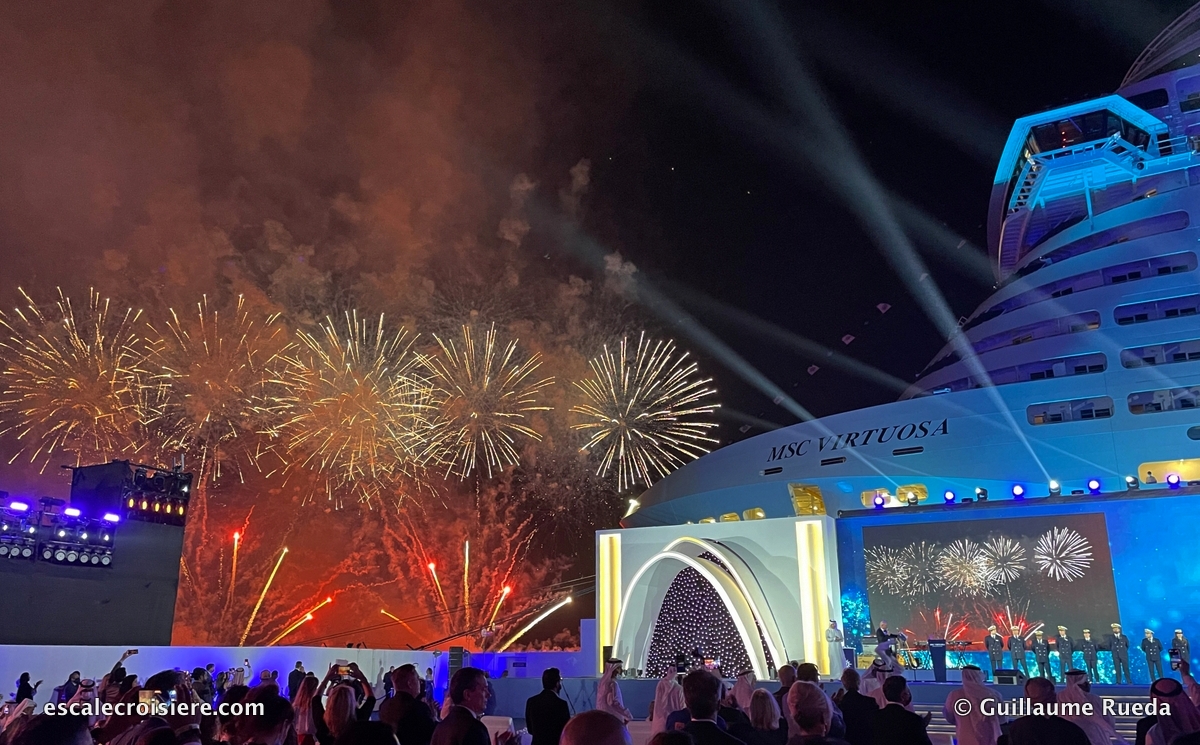 Baptême MSC Virtuosa christening