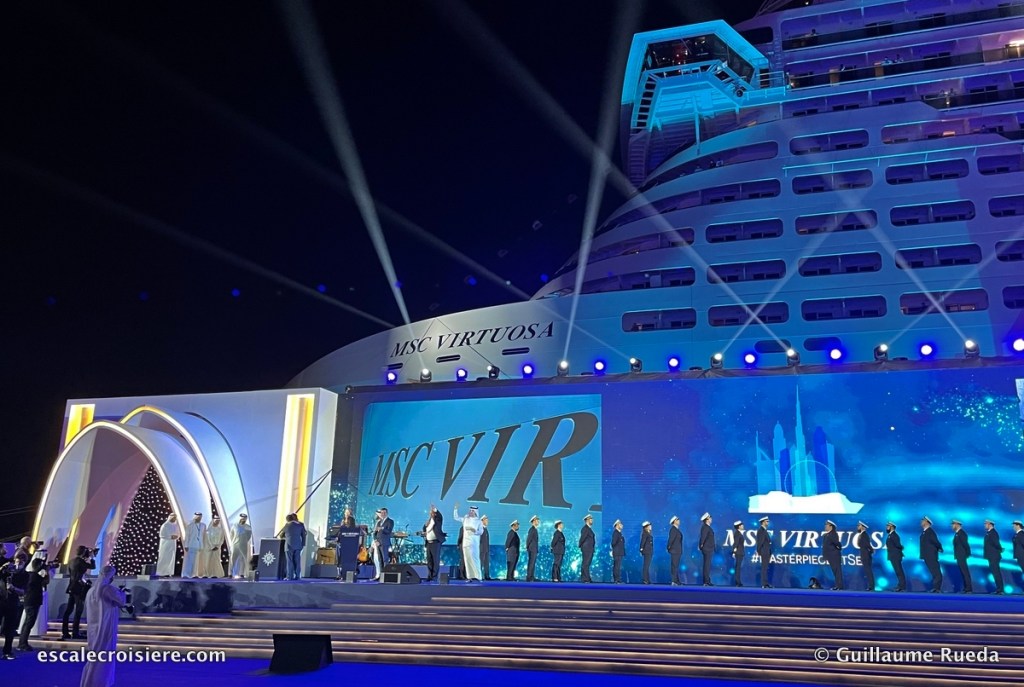 Baptême MSC Virtuosa christening