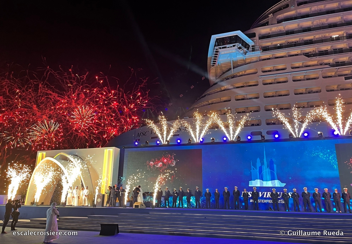 Baptême MSC Virtuosa christening
