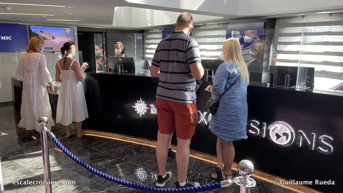 MSc Virtuosa - Bureau des excursions