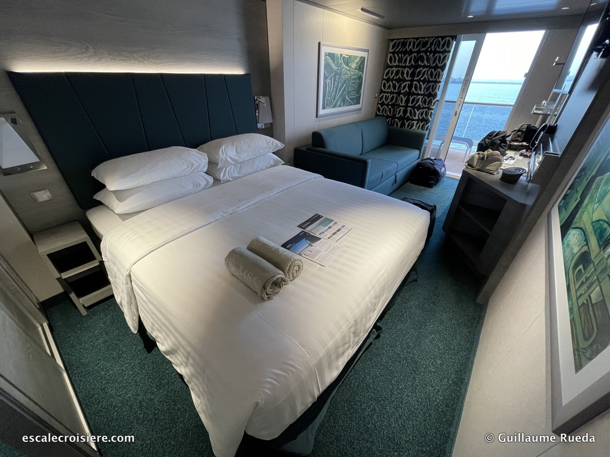 MSC Virtuosa - Cabine balcon - 12215