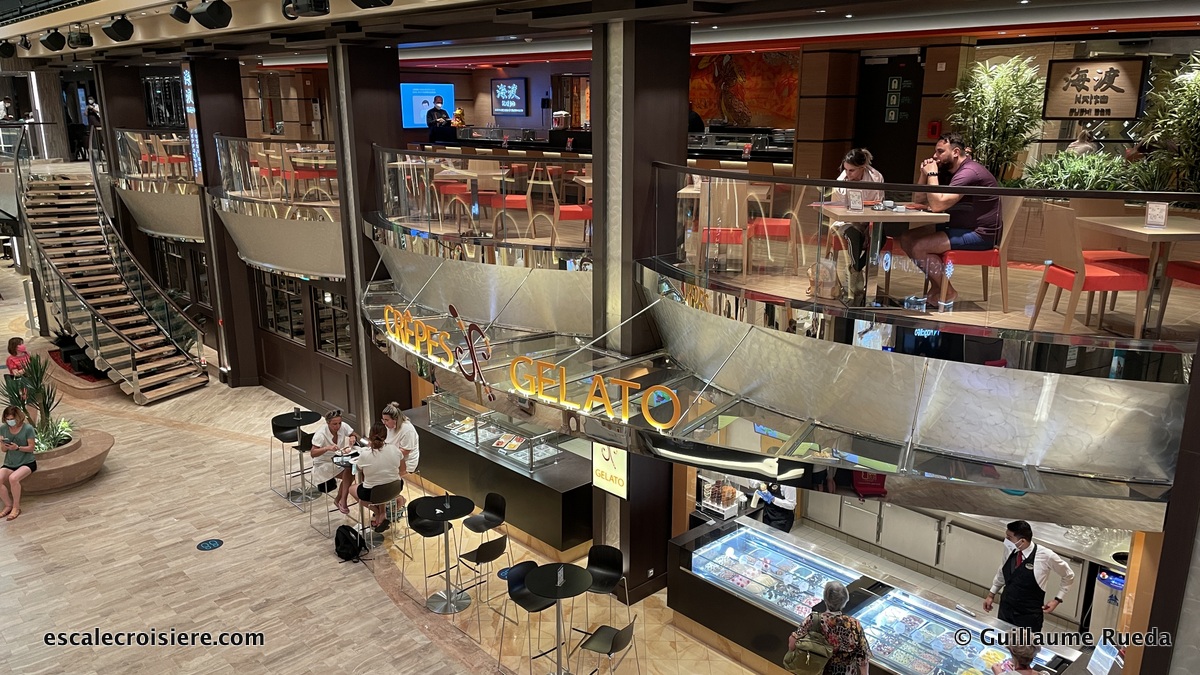 MSC Virtuosa - Jean-Philippe Maury Crêpes & Gelato