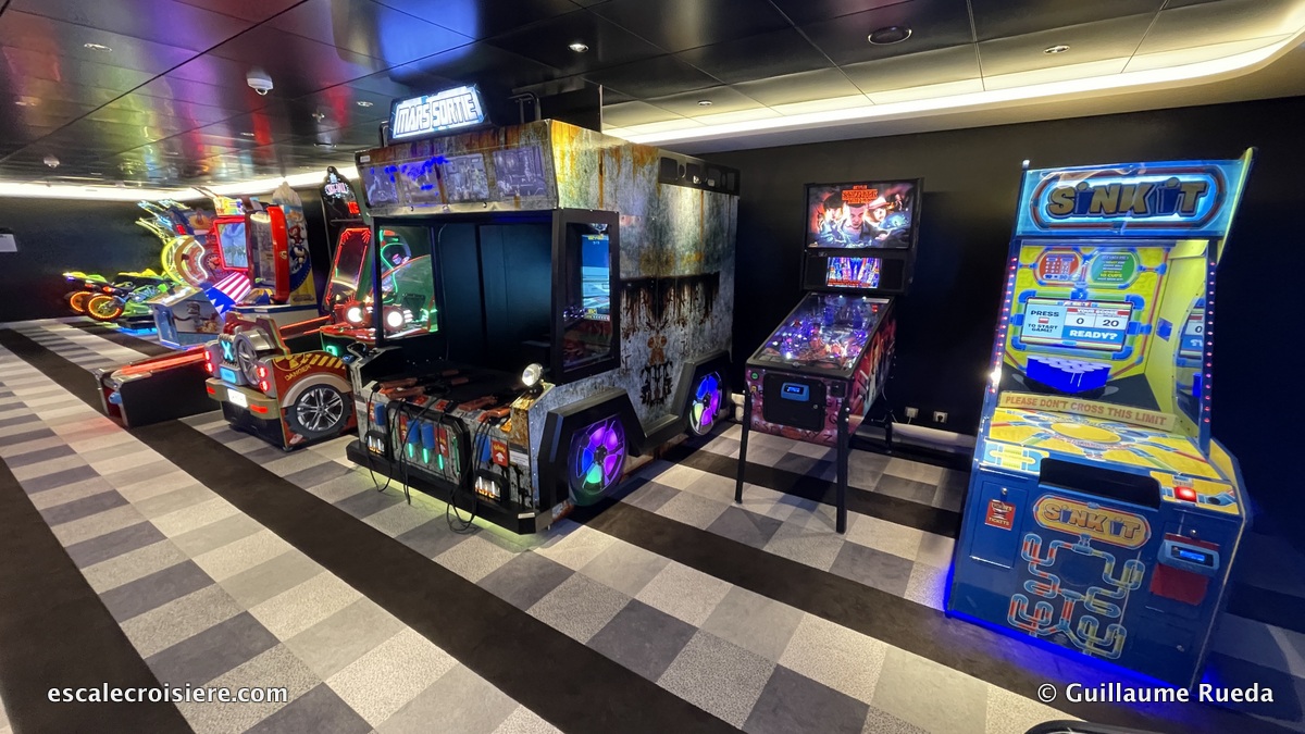 MSC Virtuosa - Jeux d'arcades