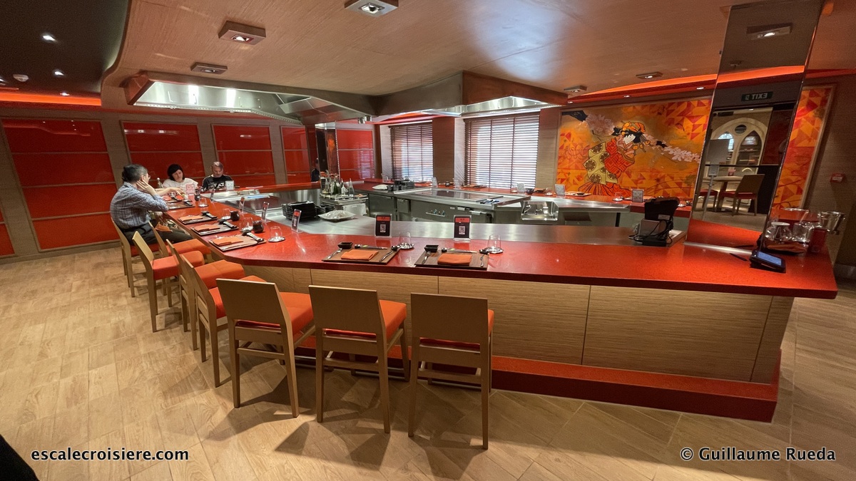 MSC Virtuosa - Kaito Sushi Bar - Teppanyaki
