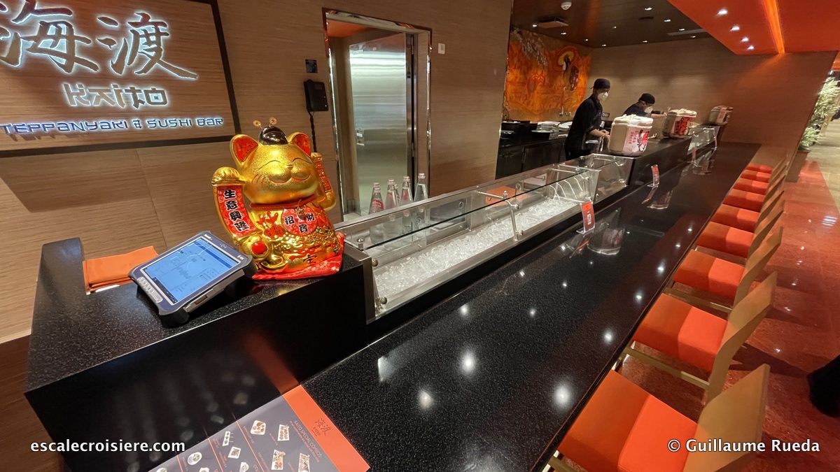 MSC Virtuosa - Kaito Sushi Bar - Teppanyaki