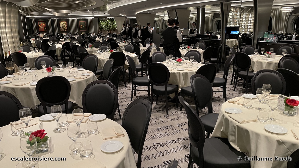 MSC Virtuosa - Restaurant Simphony - Opera