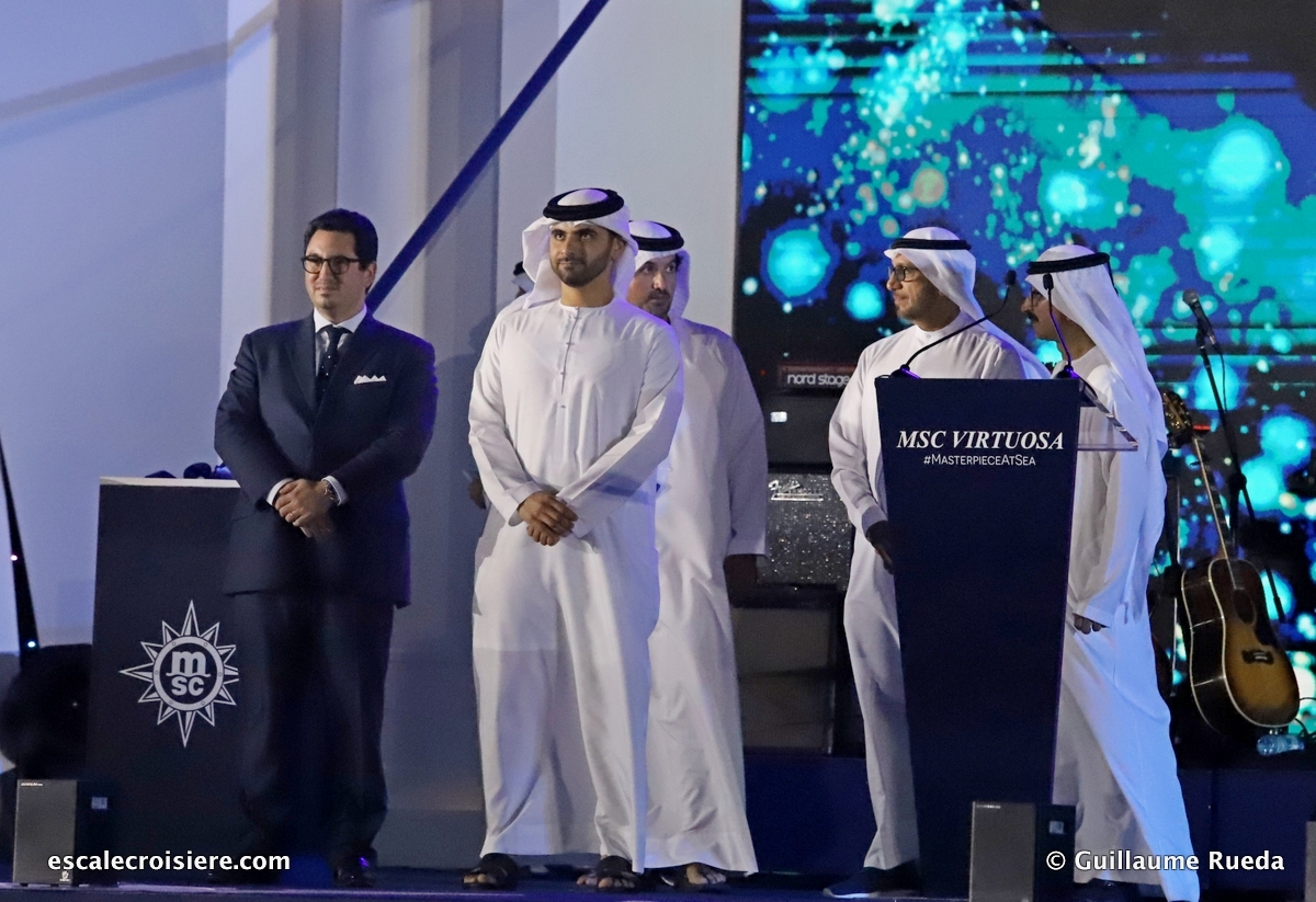 MSC Virtuosa - Son Altesse Cheikh Mansoor bin Mohammed al Maktoum