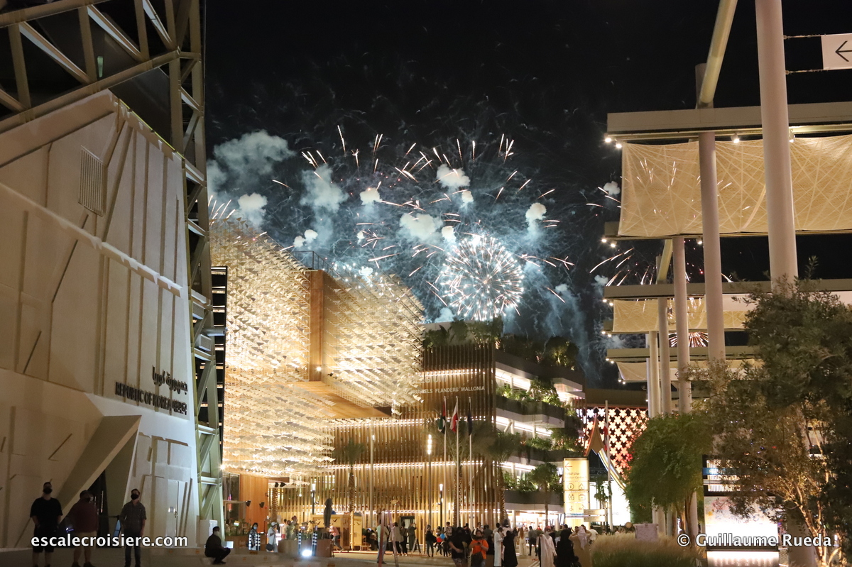 Expo 2020 Dubai - Feu d'artifice