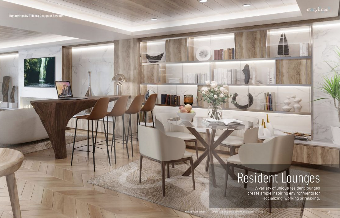 MV Narrative - Salon Resident Lounge - Storylines