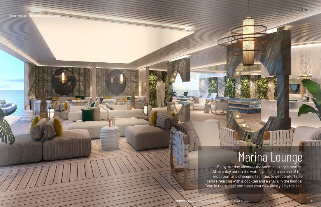 MV Narrative - Salon Marina Lounge - Storylines