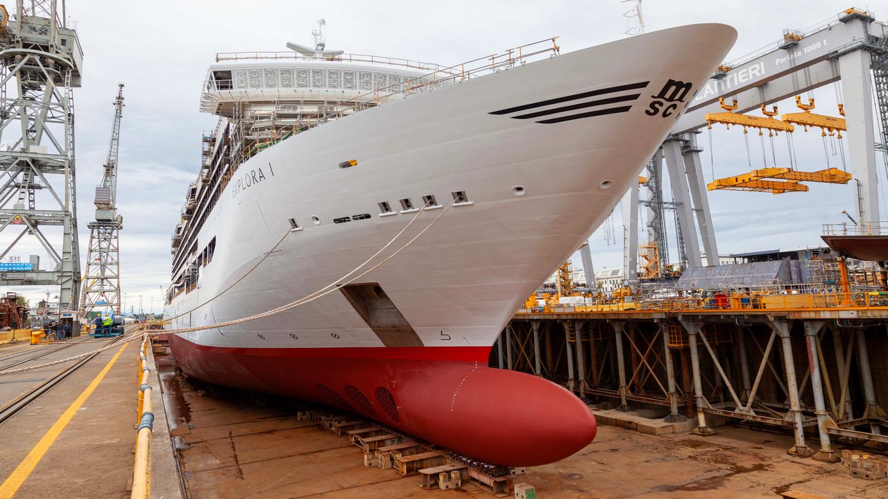 EXPLORA I - Mise à flot