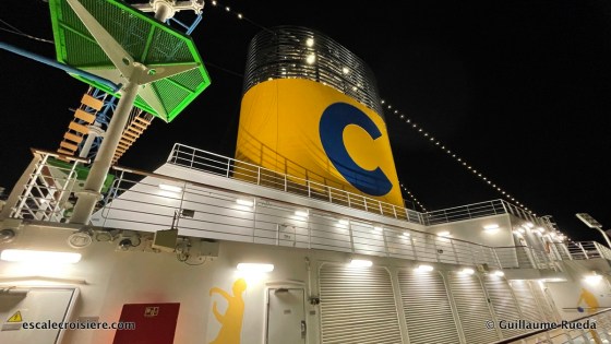 Costa Firenze - Cheminée