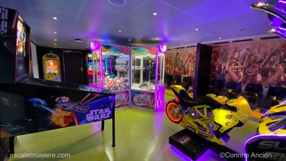 Costa Firenze - jeux d'arcades